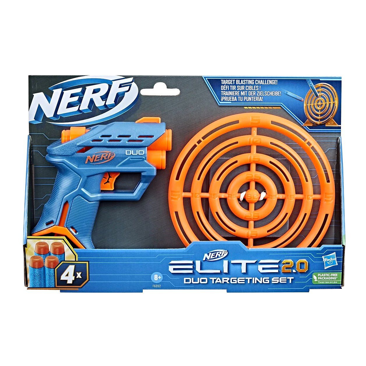 Hasbro Blaster Nerf Elite 2.0 Duo Targeting Set, Nerf Elite 2.0 Duo Targeting Set