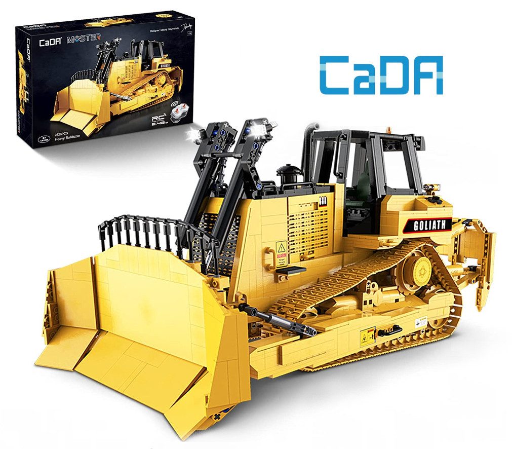 CaDA C61056W Bulldozer Konstruktions-Spielset, (2826 St)