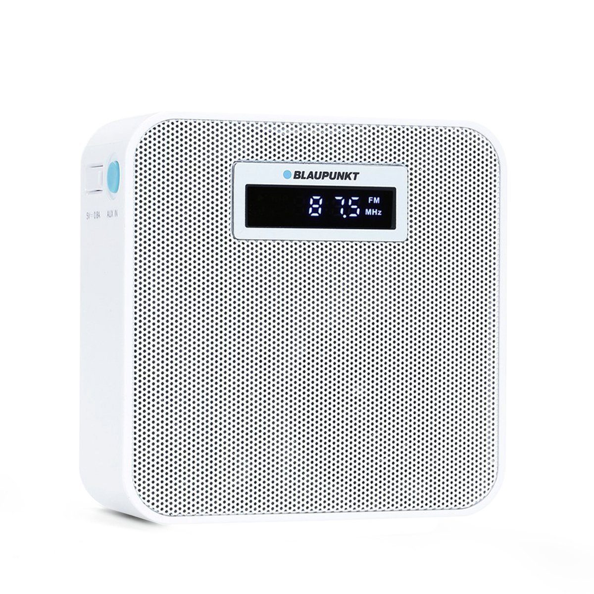 Blaupunkt Steckdosenradio mit Bluetooth und Powerbank, PRB 100 Steckdosen-Radio (FM-Tuner, 2,00 W) weiß