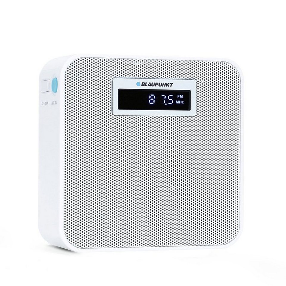 PRB Steckdosen-Radio mit 100 Powerbank, Steckdosenradio Bluetooth Blaupunkt (FM-Tuner, und 2,00 W)