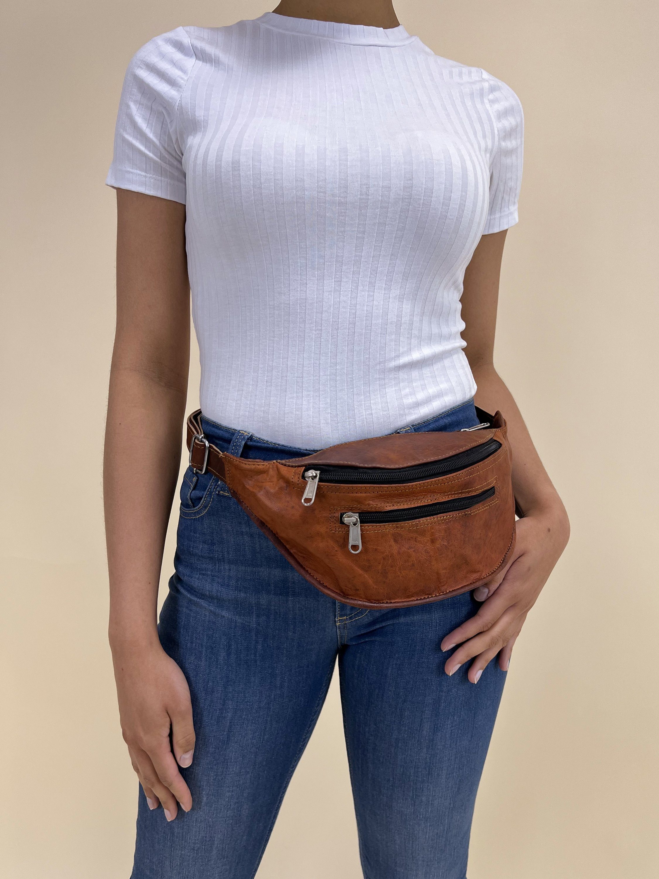 Gusti Leder Gürteltasche Gusti Leder Gürteltasche Richard (1-tlg)