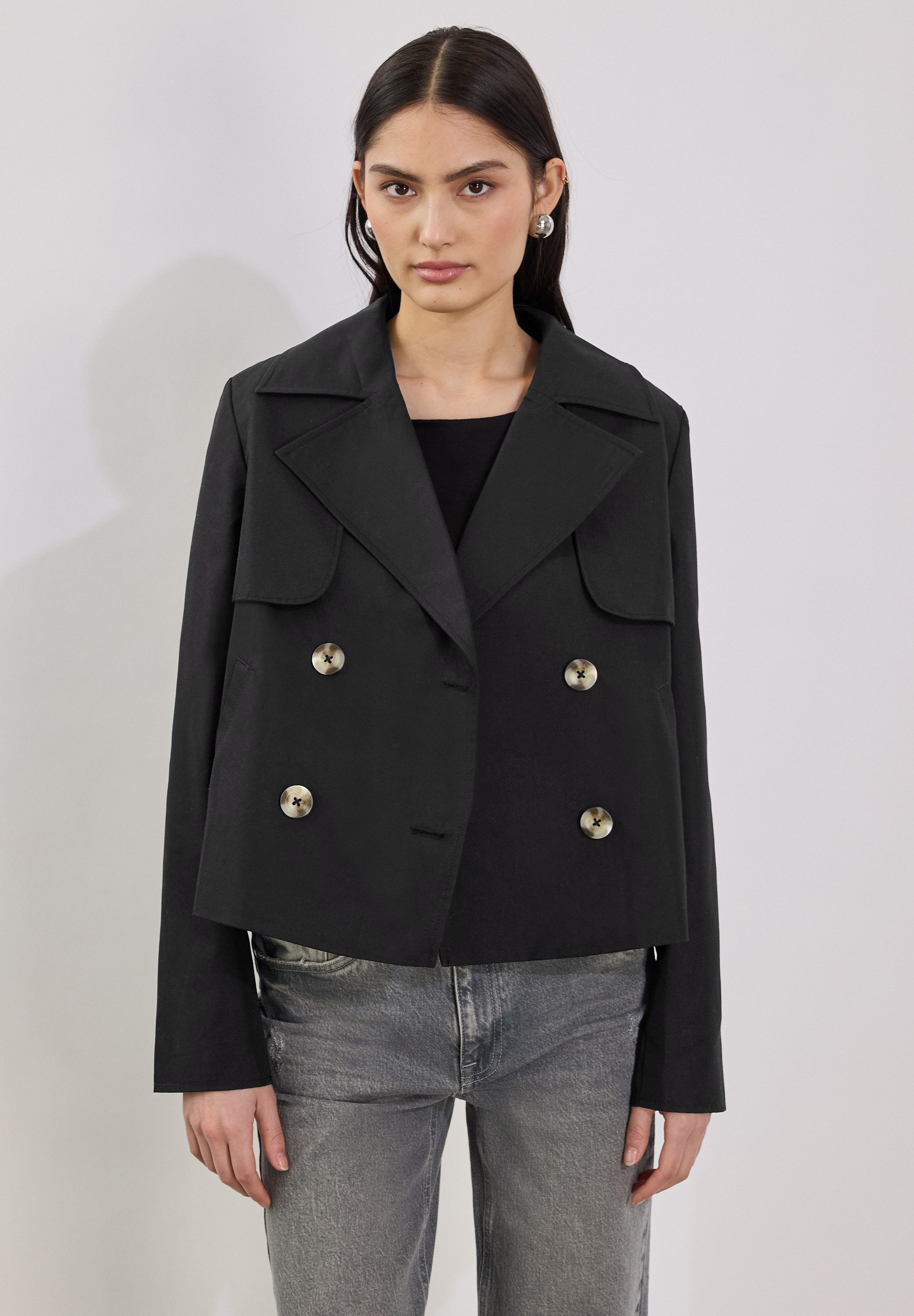 STREET ONE STUDIO Kurzjacke mit Reverskragen günstig online kaufen
