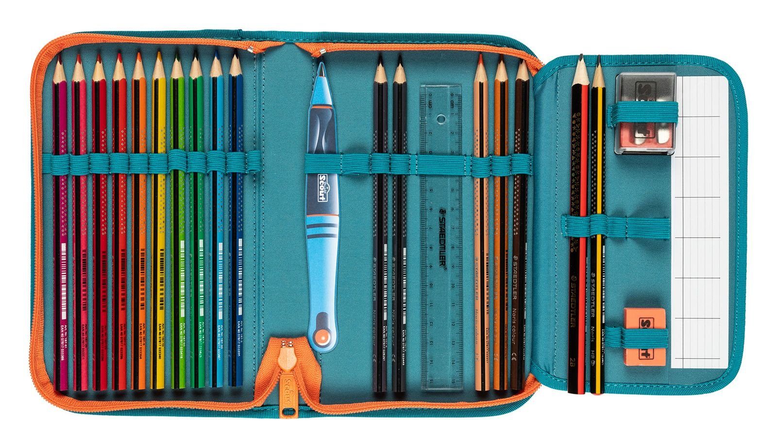 Scout Schulranzen Sunny II Set 4-teilig (Set, 4-tlg)
