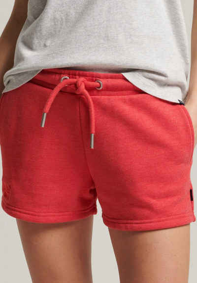 Superdry Shorts Jersey-Shorts aus Bio-Baumwolle mit Vintage Logo