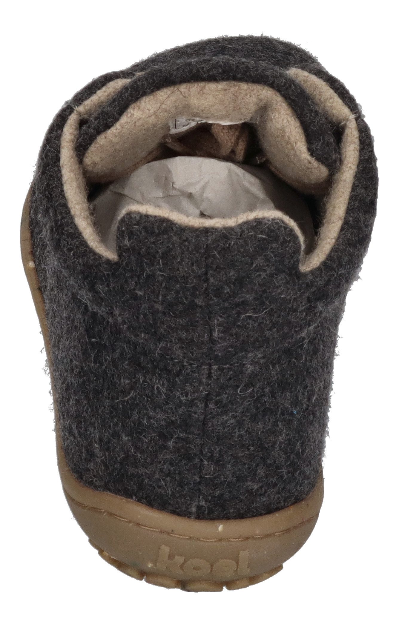 KOEL INA ECO MERINO Barfußschuh dark grey – Bild 5 von 5