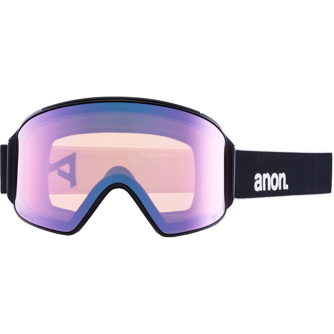 Snowboardbrille, M4 blue vrbl black/prcv Anon CYLINDRICAL