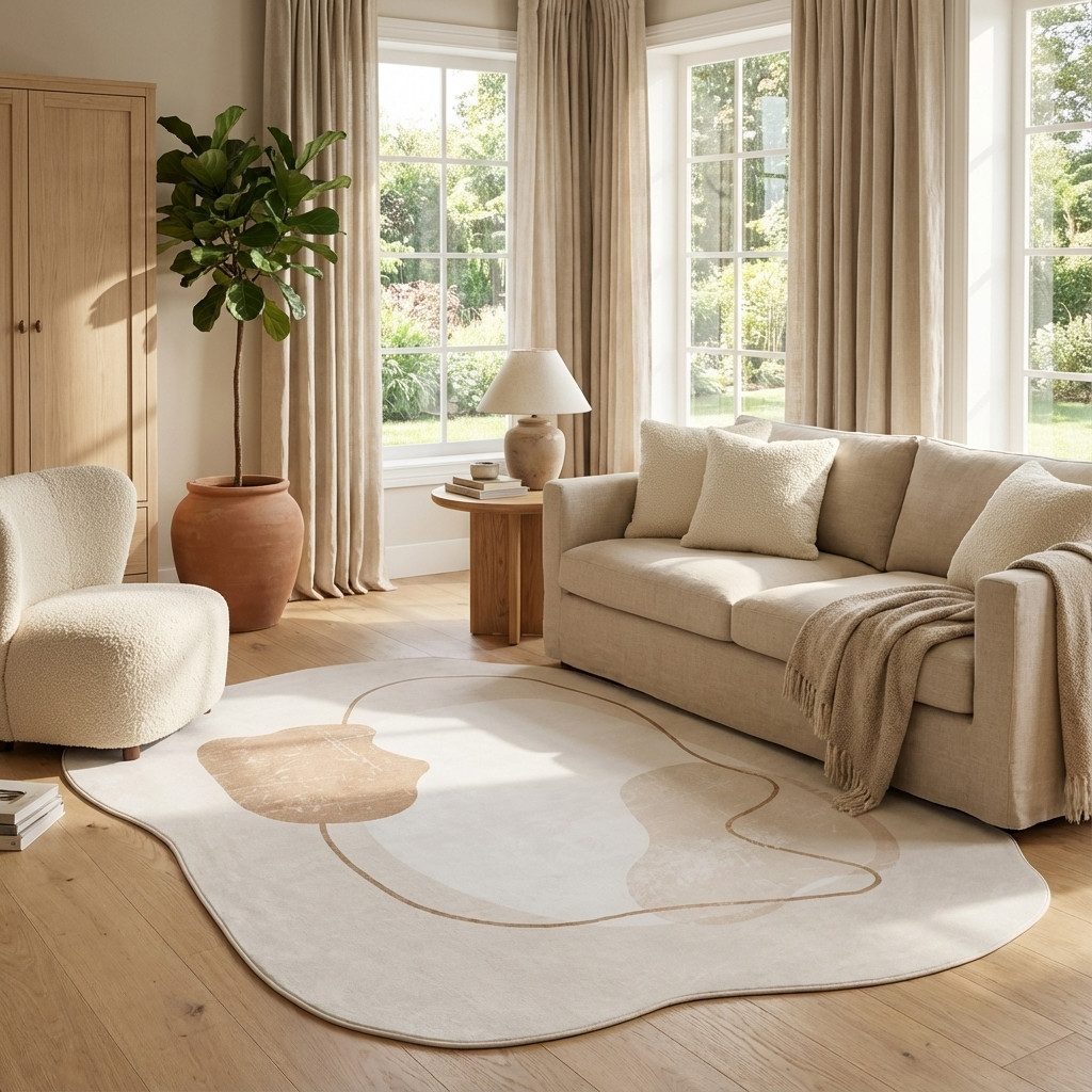 Tapiso Designteppich WISP, Höhe: 7 mm, Wohnzimmer, Schlafzimmer