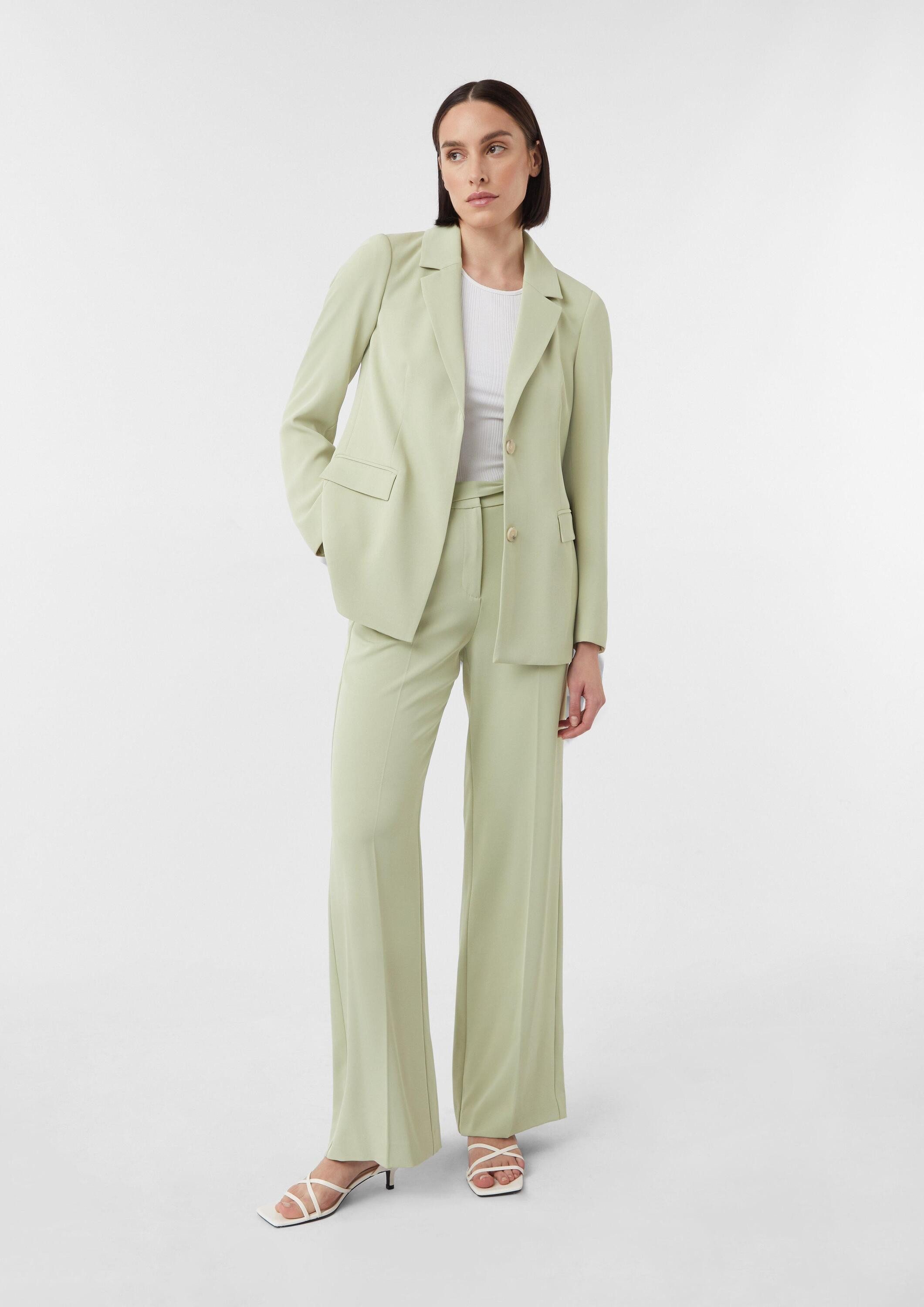 comma Jackenblazer Indoor-Blazer Fließender Blazer