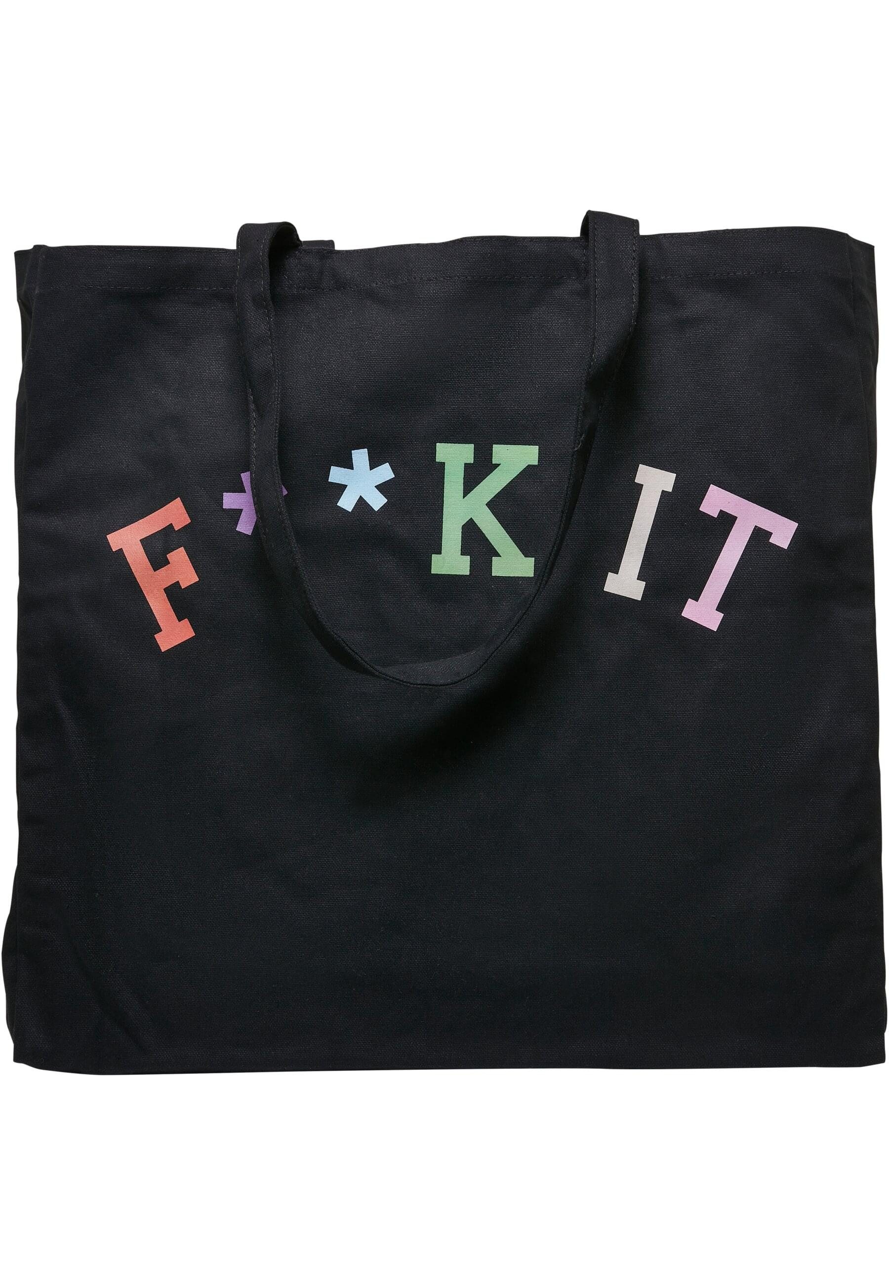 MisterTee Umhängetasche MisterTee Unisex Fuck It Oversize Canvas Tote Bag (1-tlg)