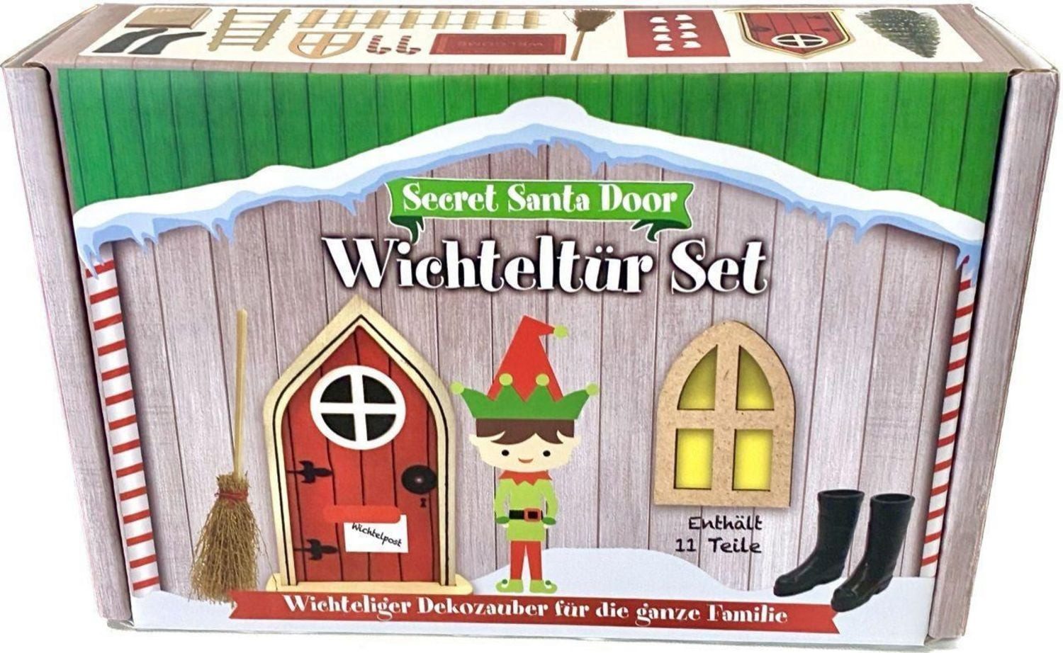 Triton-X Spiel Triton-X Wichteltüren Set - 11-teilig