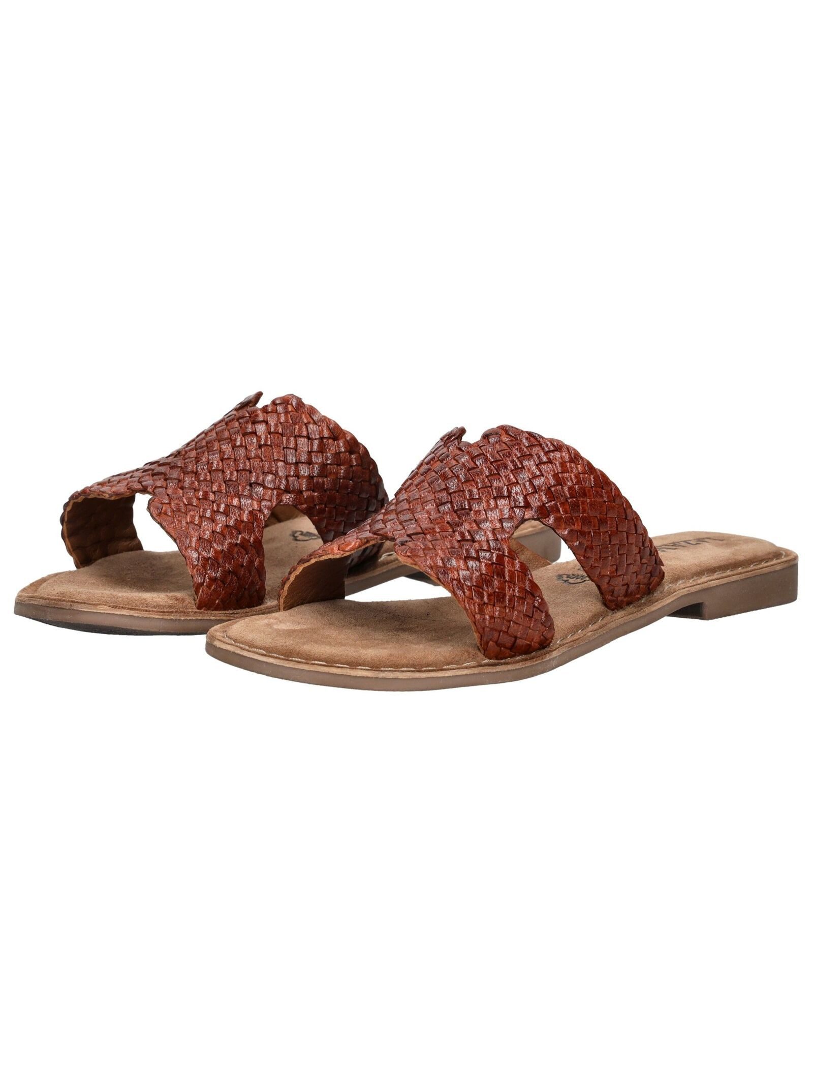 Lazamani Lazamani Pantoletten Leder Pantolette – Bild 4 von 5