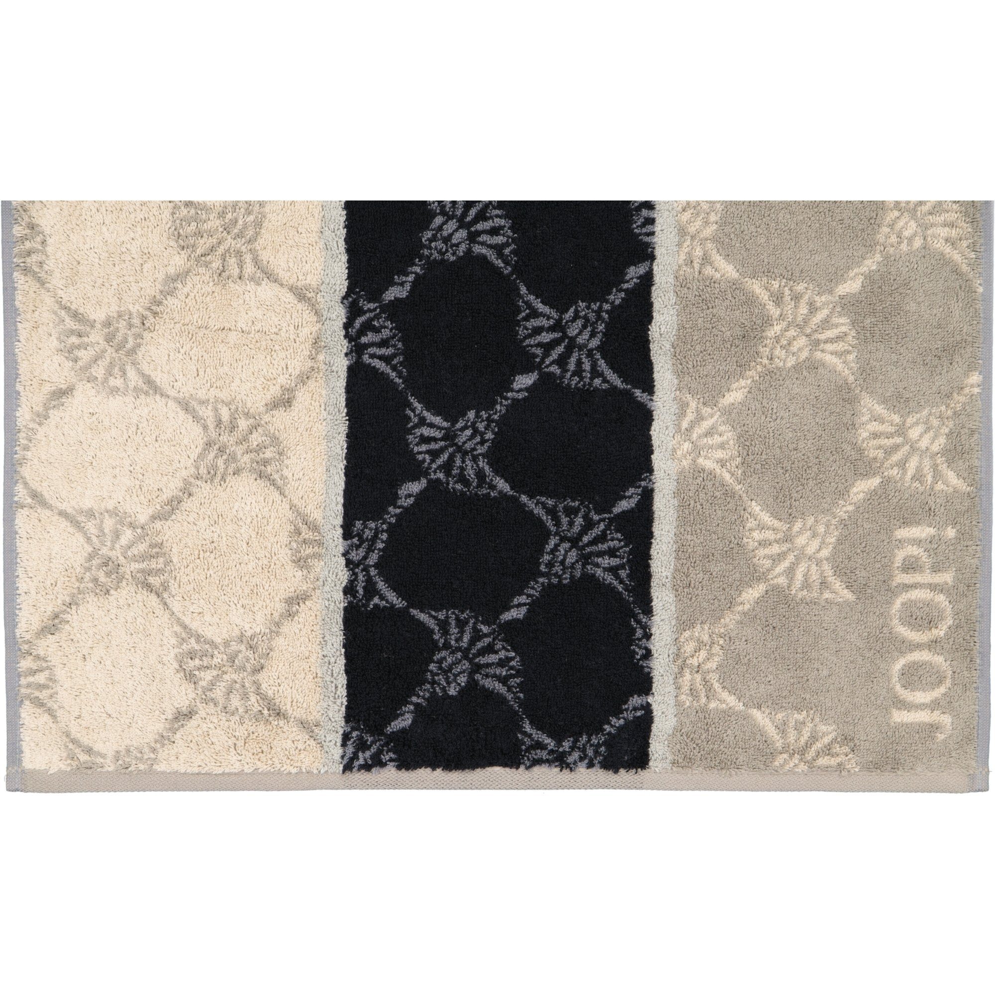 JOOP! Saunatuch Signature Cornflower Stripes 1657, 100% Baumwolle (1-St)