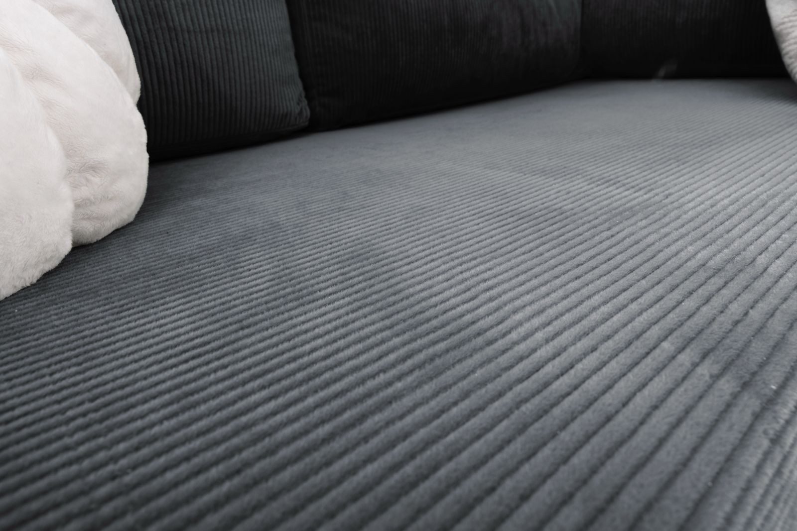 Wuuh Schlafsofa Teddy Sofa, Modulares Schlafsofa, Samt und Cord Teddy Sofa, 3-in-1 Design Samtstoff ergonomisch platzsparend