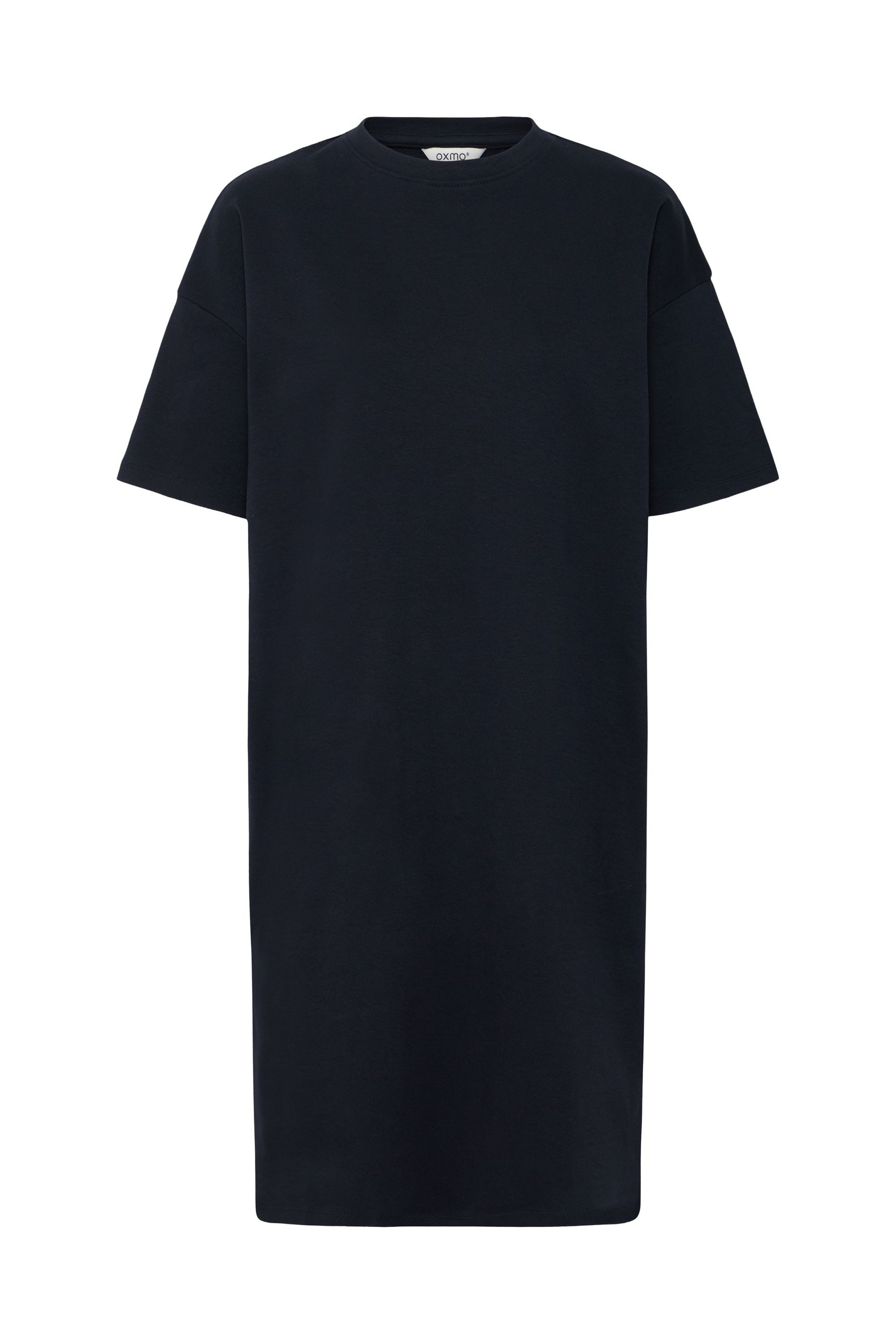 OXMO Minikleid OXNSandy Schlichtes T-Shirt-Kleid mit Rundhals-Ausschnitt