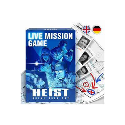 iDventure Spiel, Familienspiel IDV-MG01 - The HEIST - Verbrechen Lohnt sich,..., Detektivspiel
