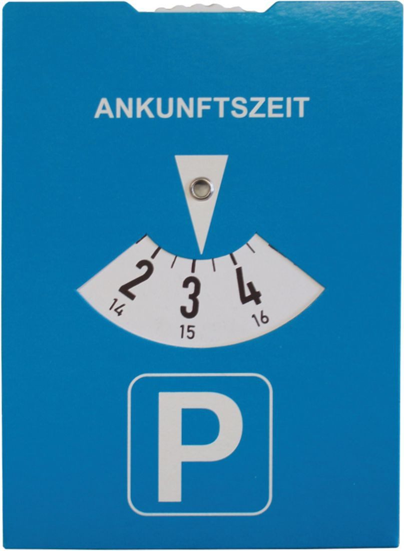 Hermann Schütz Parkscheibe Parkscheibe mit Benzinrechner