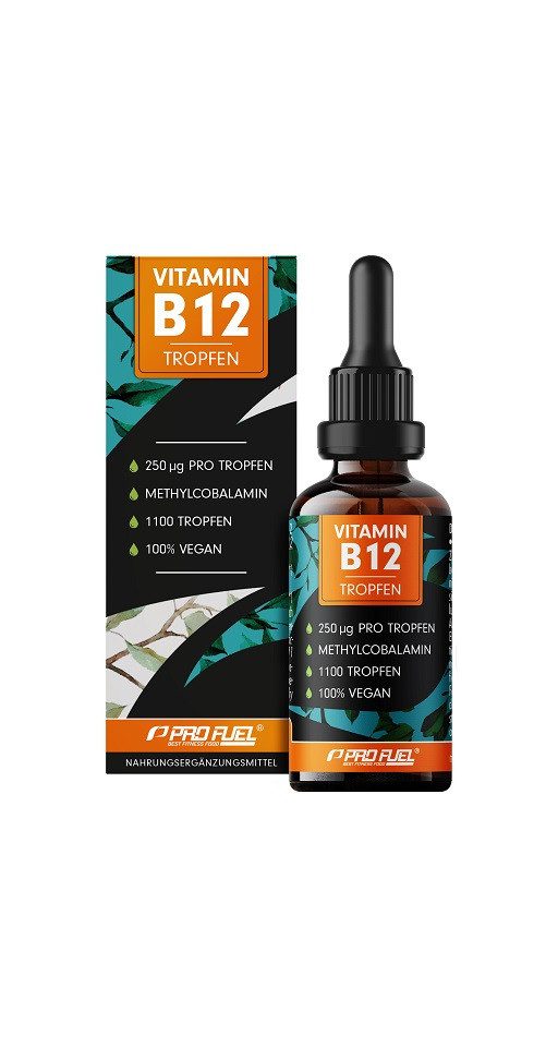 ProFuel Vitamin B12 - 50ml 1800 Tropfen Tropfen, 50 ml, Tropfen