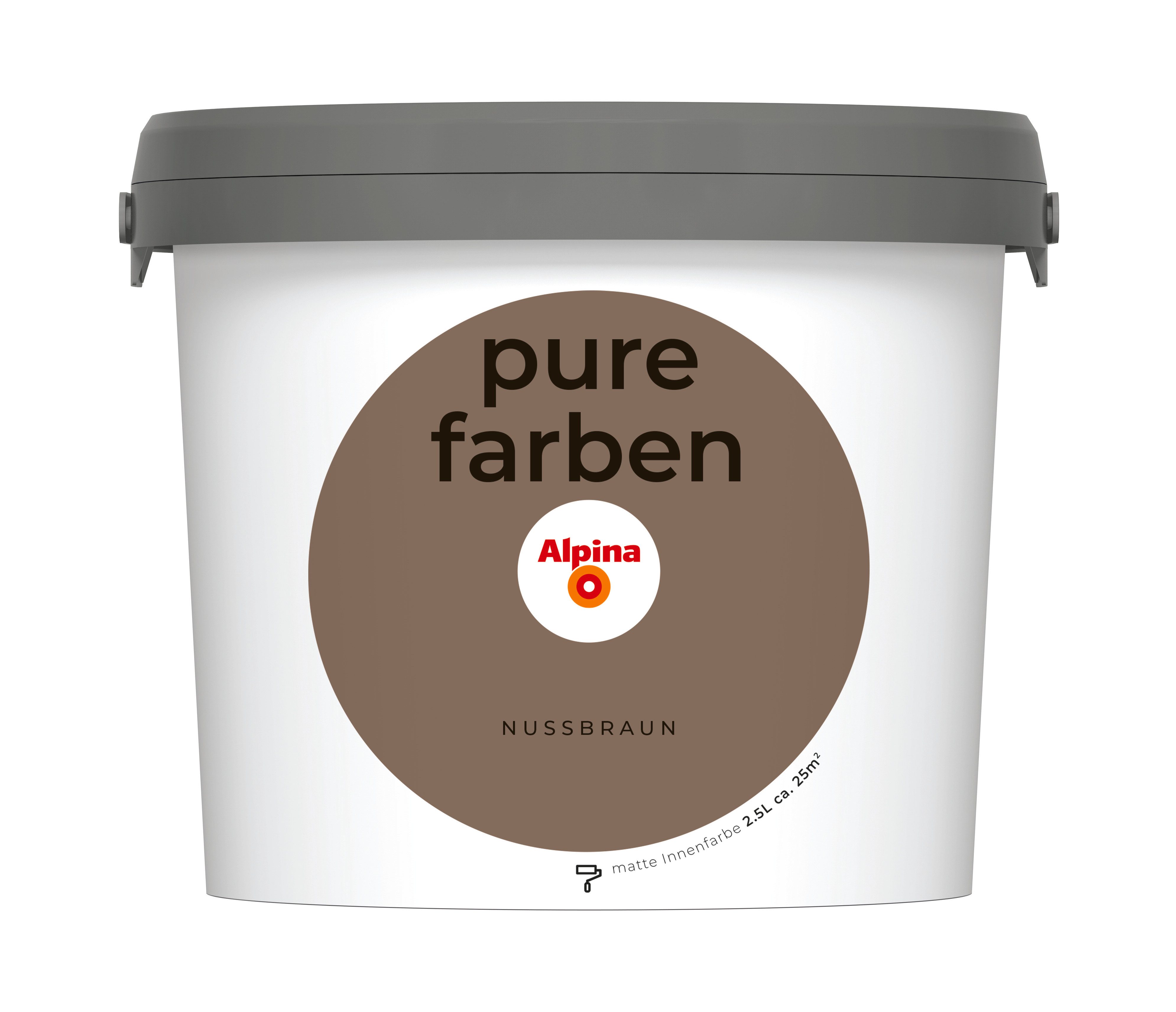 Alpina Wandfarbe Alpina pure farben - Beige- & Brauntöne