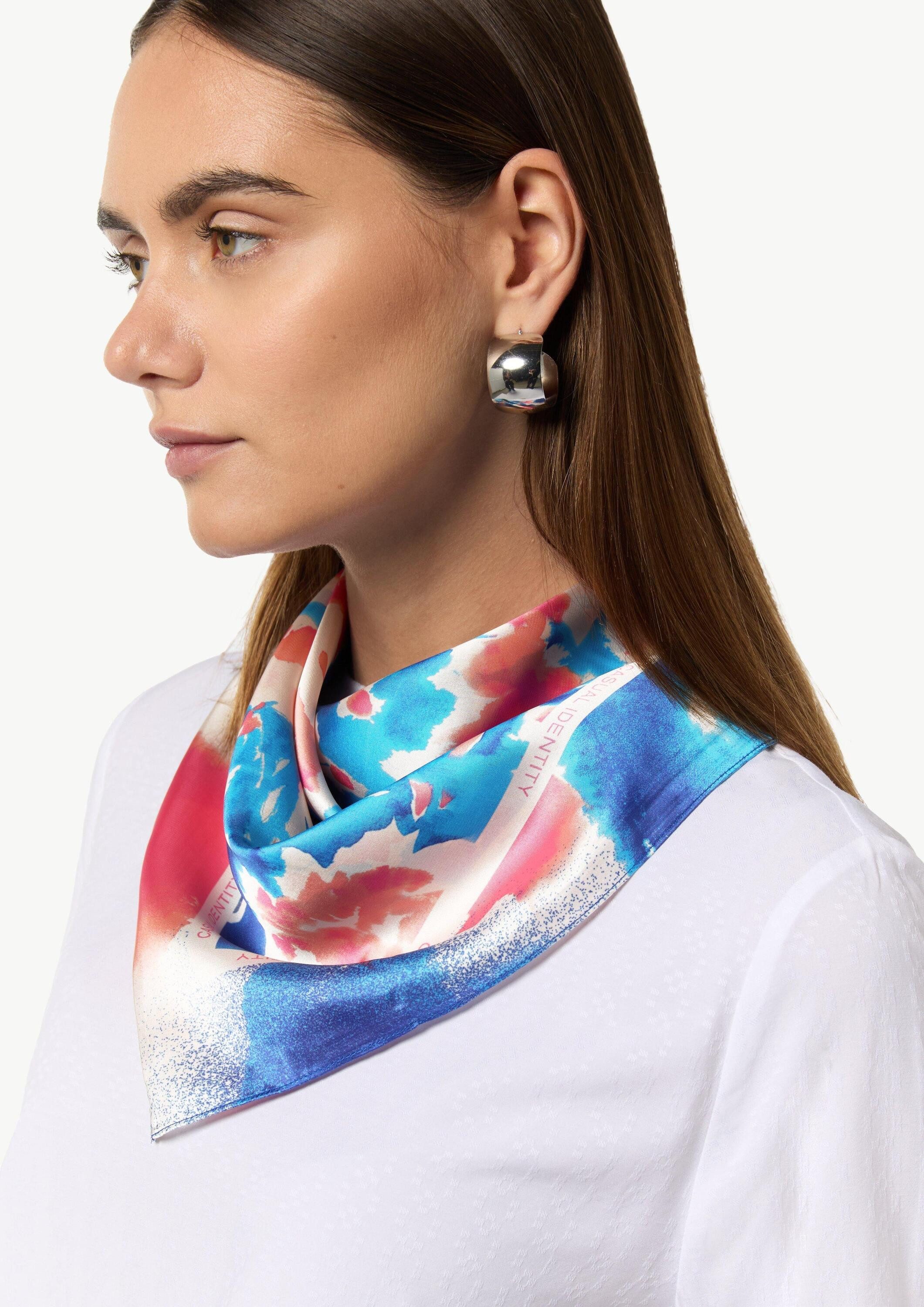 comma Schal Tuch, Gemustertes Tuch