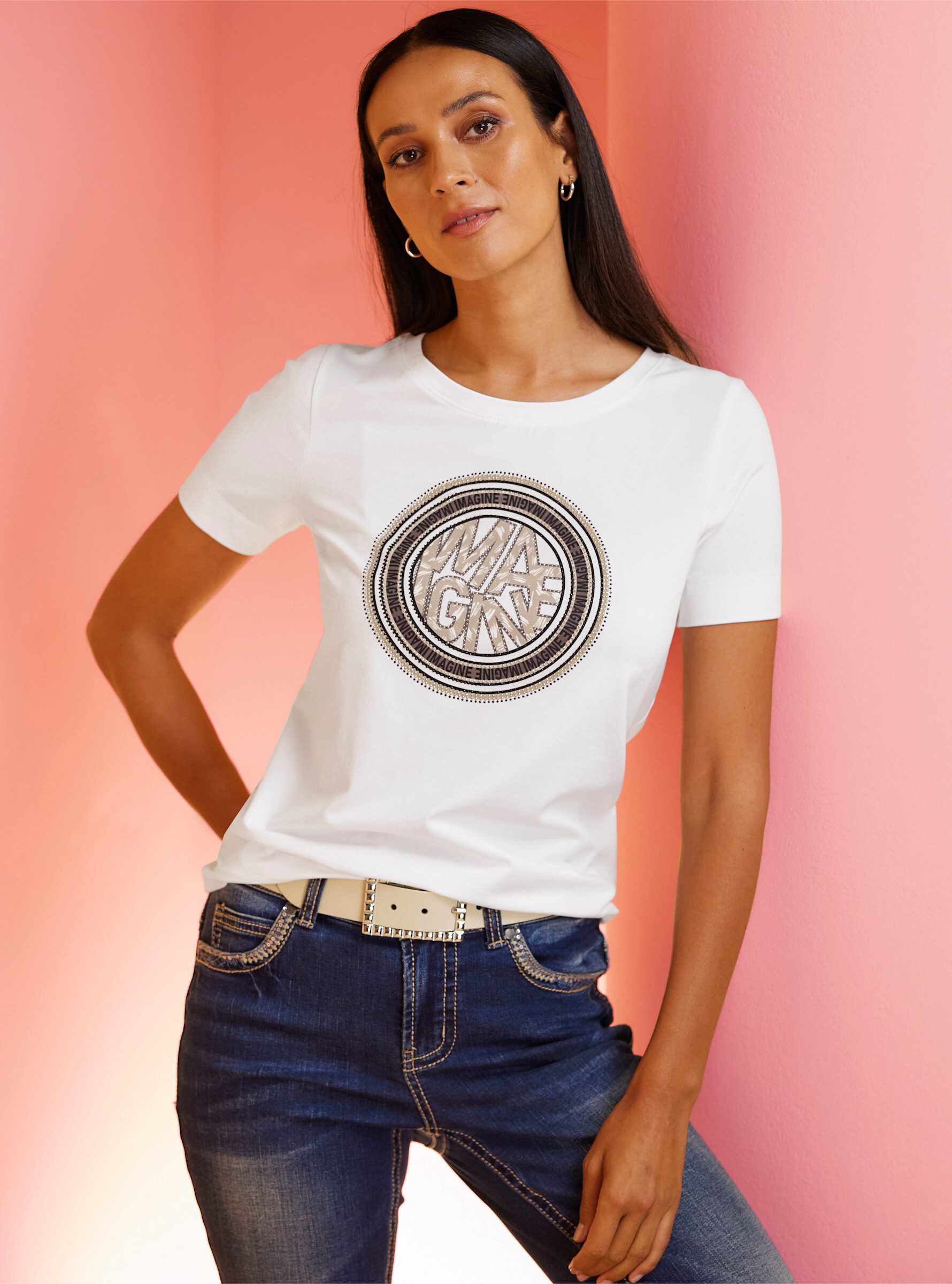 heine T-Shirt Rundhalsshirt