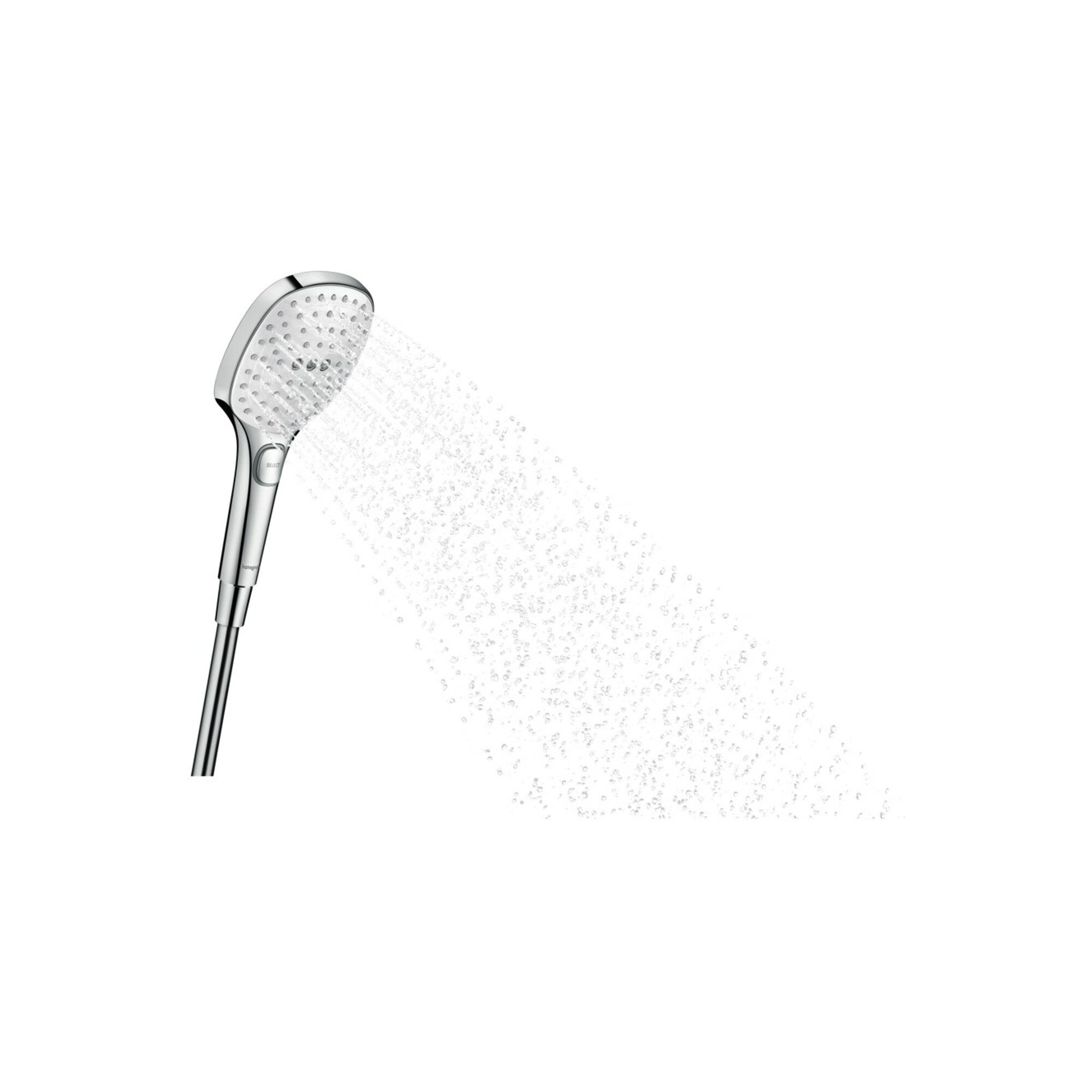 hansgrohe Badarmatur hansgrohe Handbrause Raindance Select E 120 Brausekopf 120mm, 3jet, we