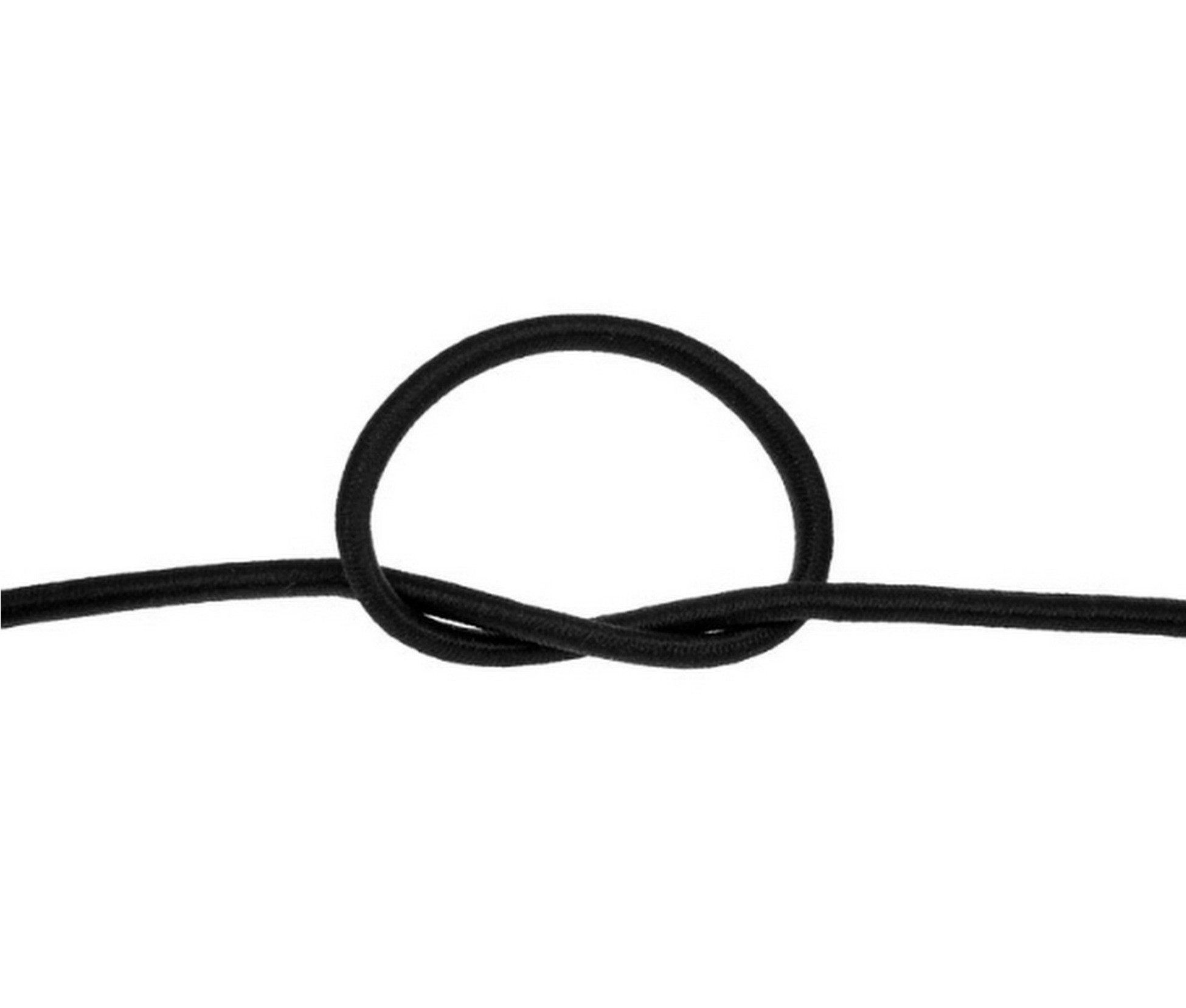 PaulZdrada Gummiband 3 Meter Gummikordel ∅5 mm Gummiband, Gummilitze Rundgummi Elastisch