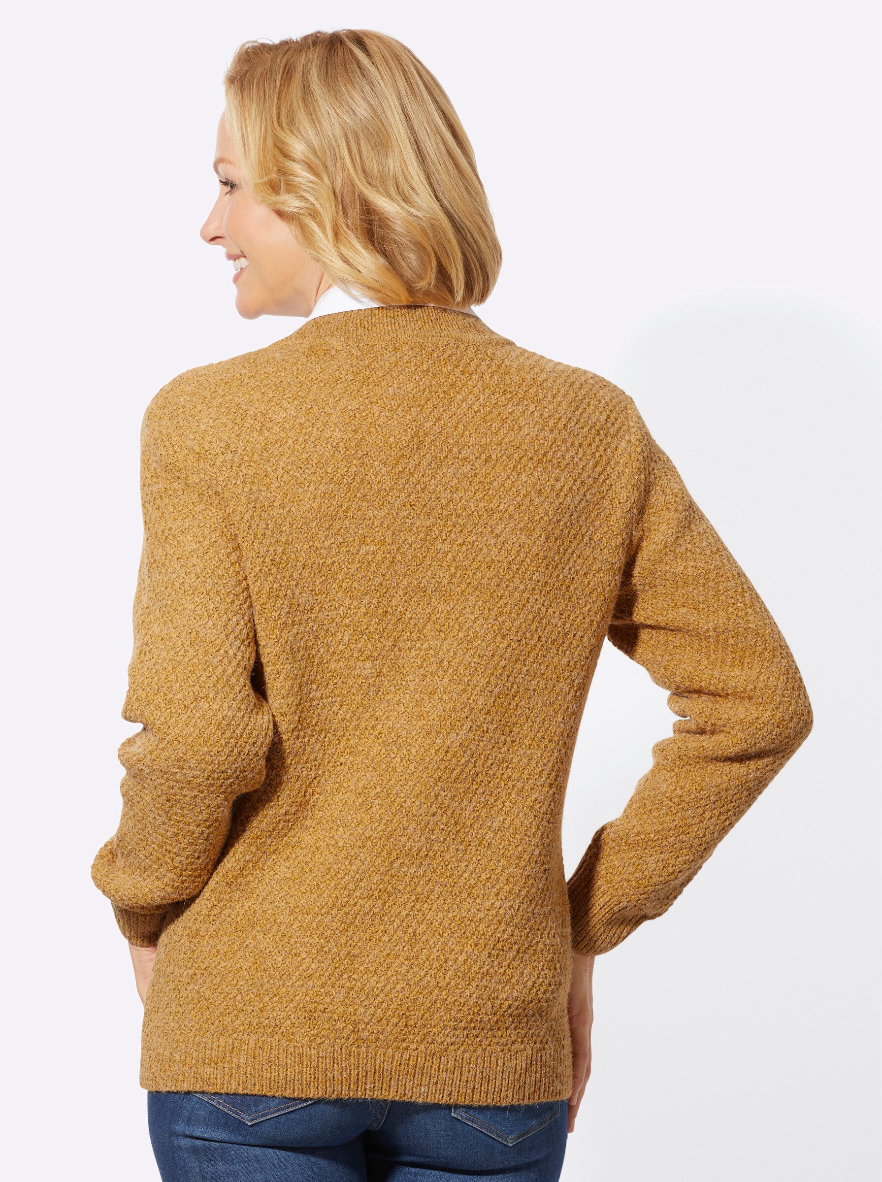 Witt Strickjacke Strickjacke Langarm Struktur günstig online kaufen