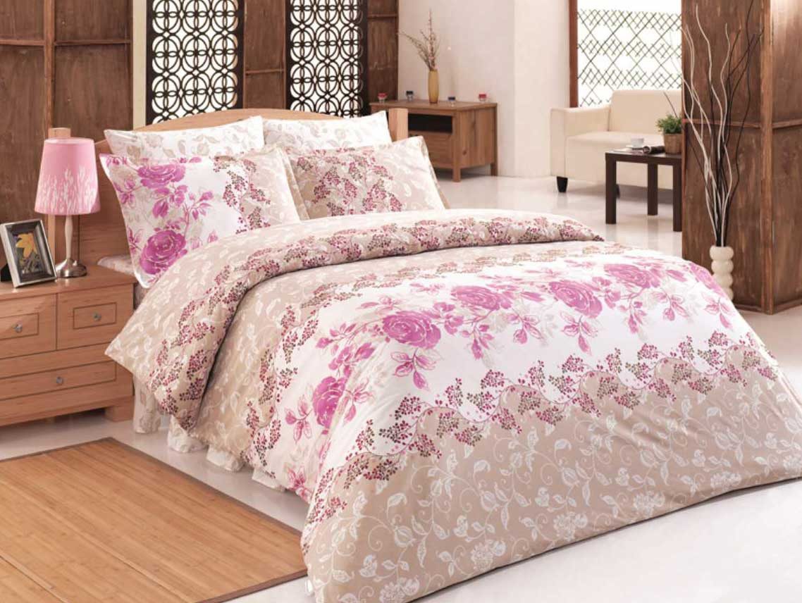 ROLFNERS Bettwäsche 135x200 cm Bettgarnitur Bettbezug Baumwolle 6 tlg, Baumwolle, Bettwäsche, 100% Baumwolle, Atmungsaktiv, Hautfreundlich