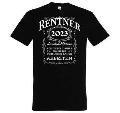 Youth Designz T-Shirt RENTNER 2023 Herren T-Shirt mit Lustigem Spruch