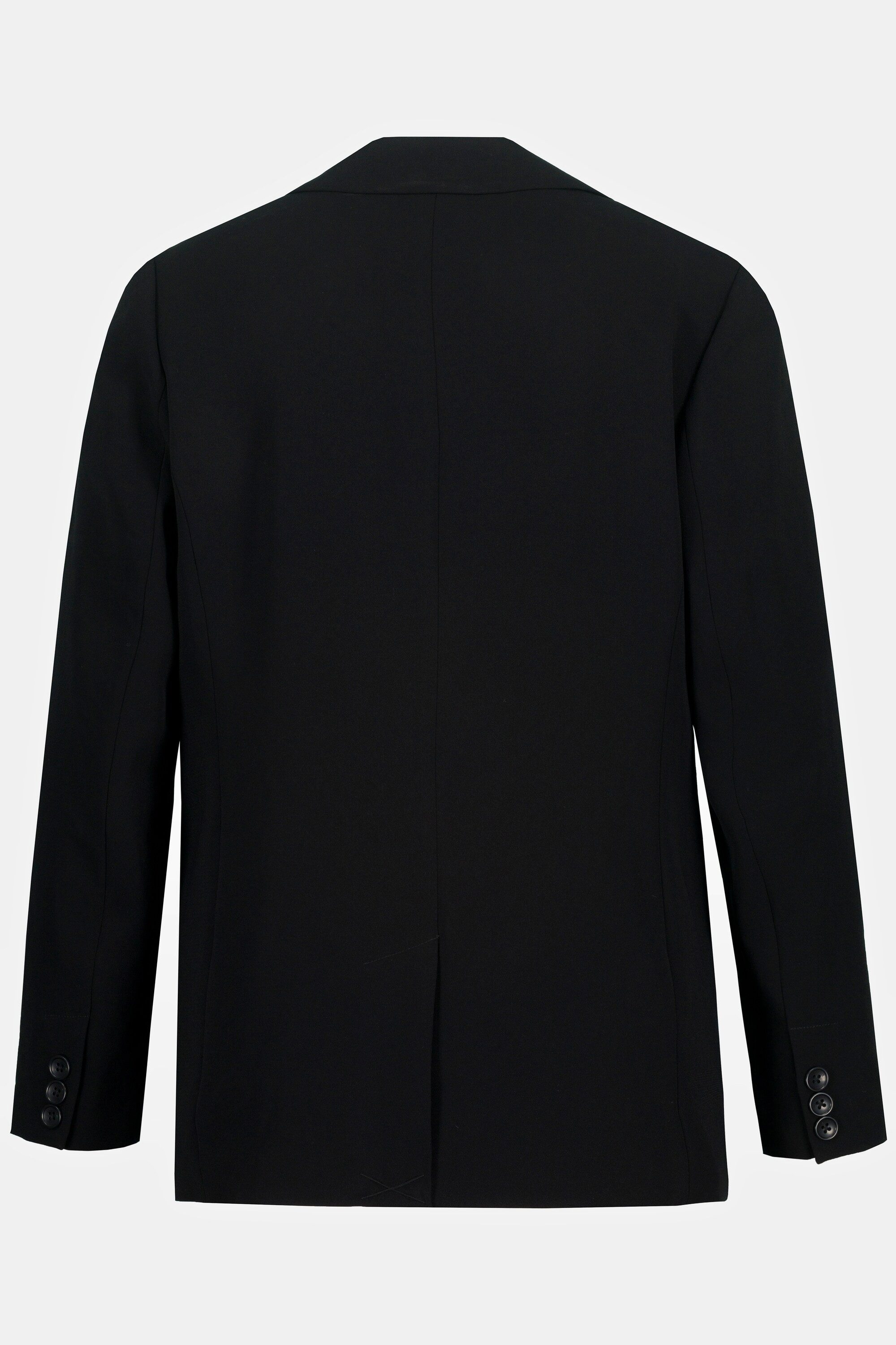 Ulla Popken Blusenblazer Blazer Reverskragen Klappentaschen Knopfverschluss – Bild 4 von 5