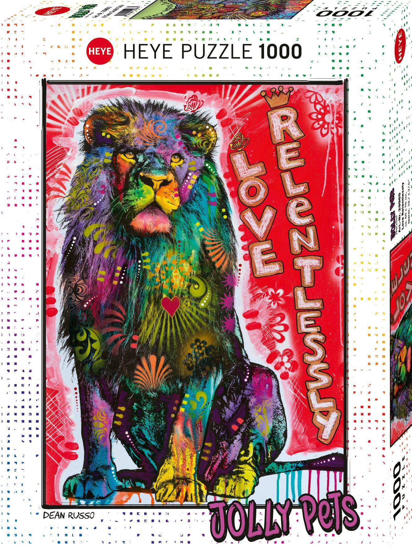 HEYE Puzzle Love Relentlessly/ Jolly Pets, 1000 Puzzleteile, Made in German günstig online kaufen