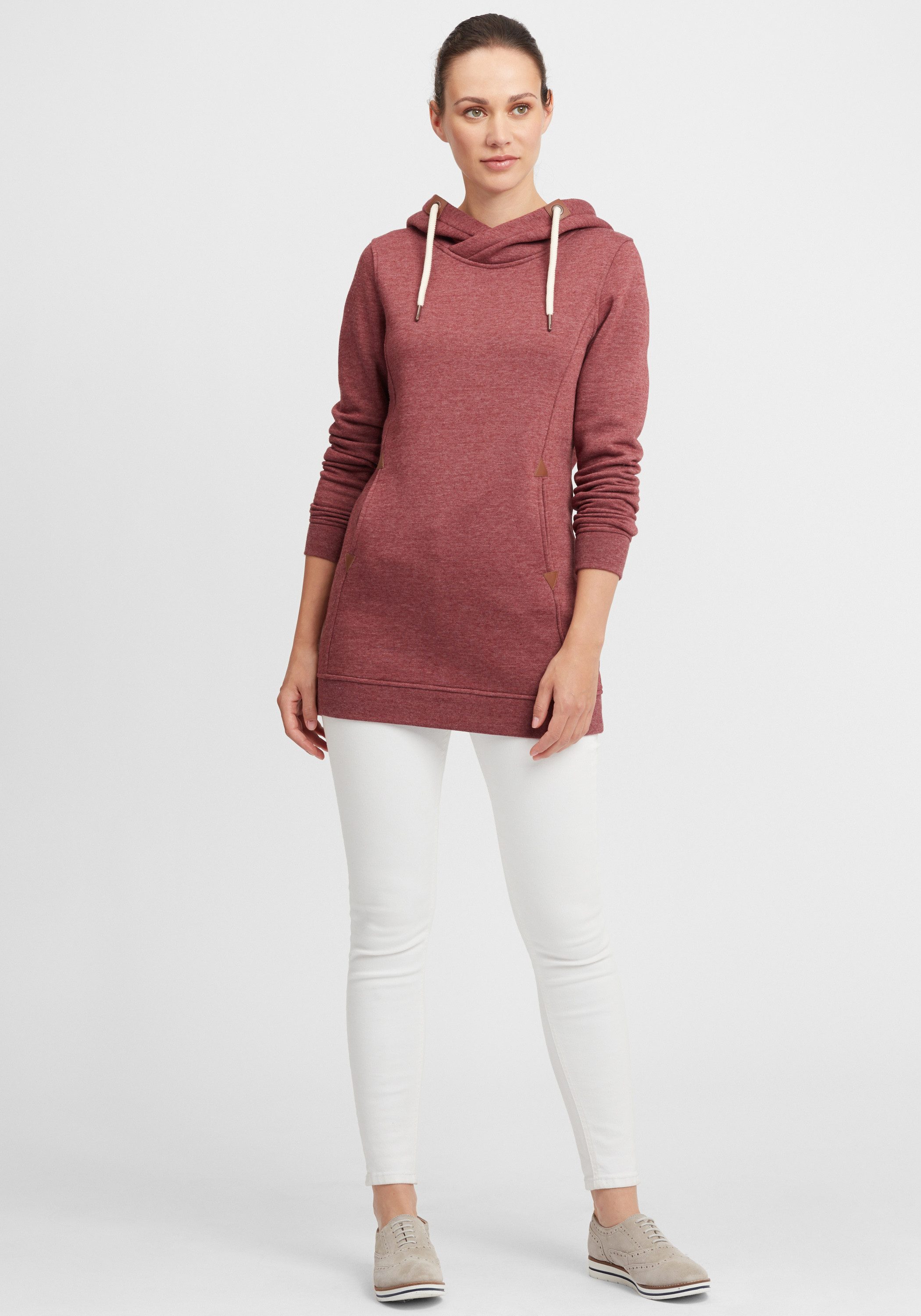 OXMO Hoodie OXVicky Sweat Hoodie Long Kapuzenpullover lang geschnitten günstig online kaufen
