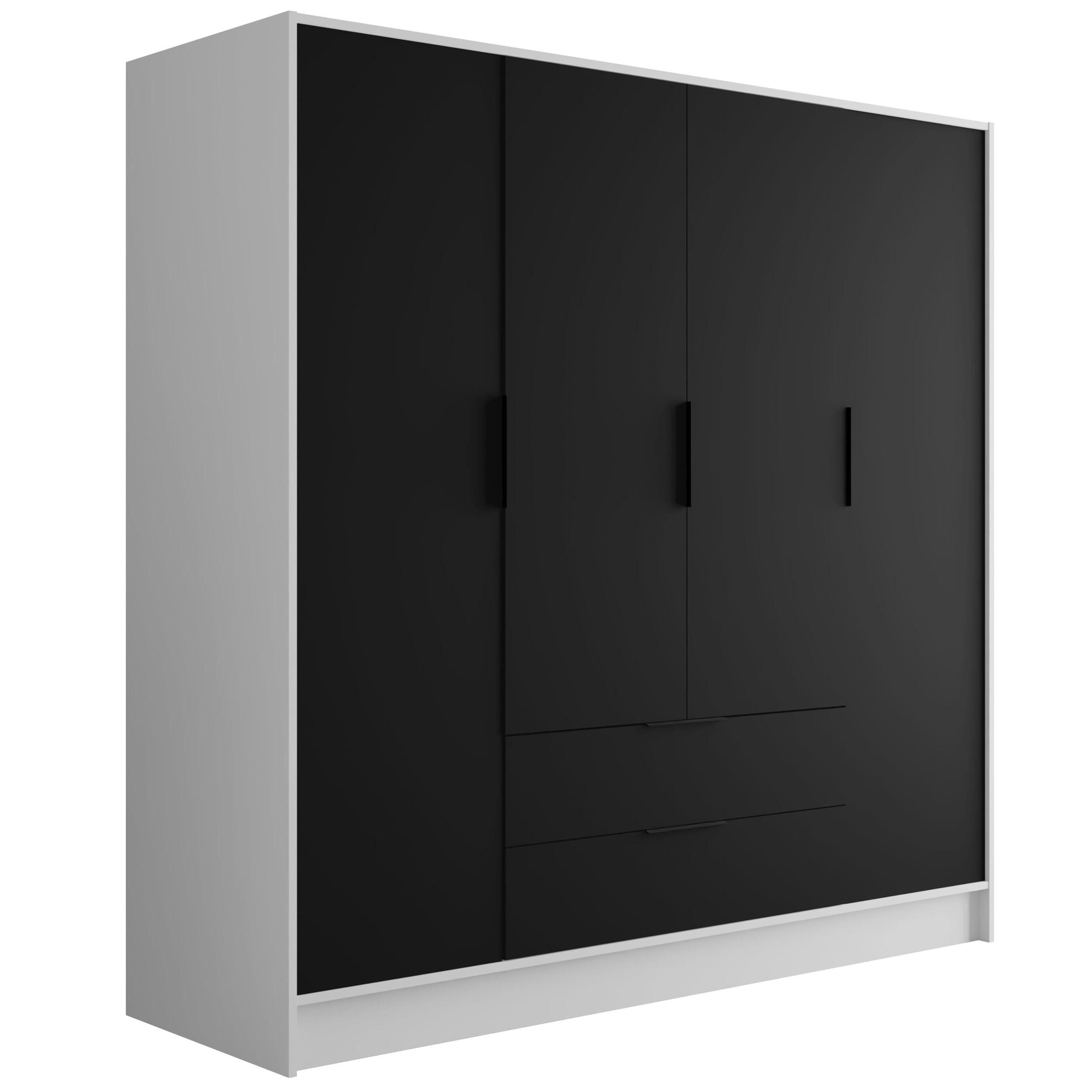 ALTDECOR Drehtürenschrank KOLIN (Kleiderschrank Garderobenschrank mit günstig online kaufen