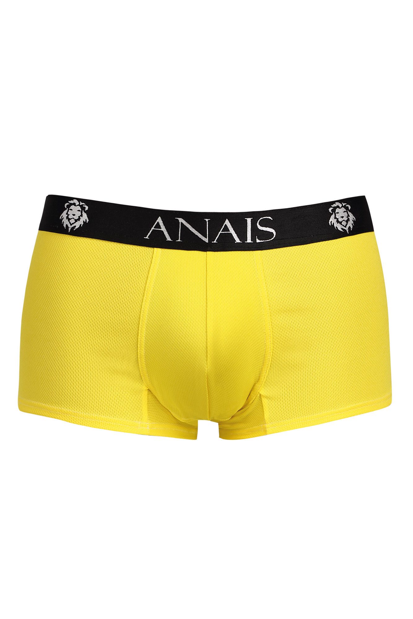 Boxershorts Herren Boxer Shorts gelb blickdicht elastisch aus Mikrofaser Stoff