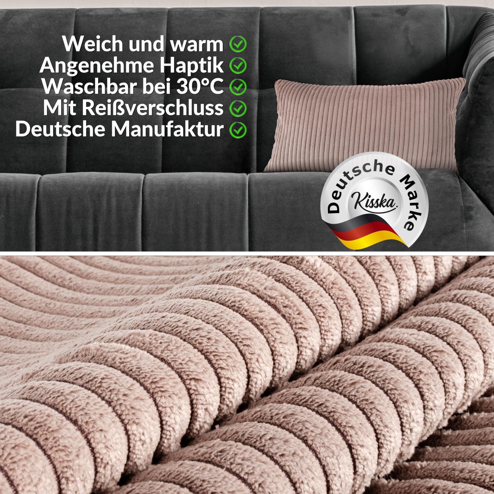 ANRO Dekokissen Kissenhülle MIT oder OHNE Füllung Kissenbezug Zierkissen, K günstig online kaufen