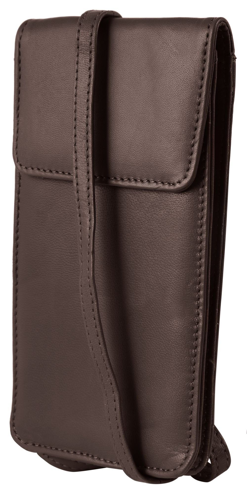 AKZENT Handytasche Sulafa Handyumhängetasche mit Geldbörse aus Echtleder (einzeln)