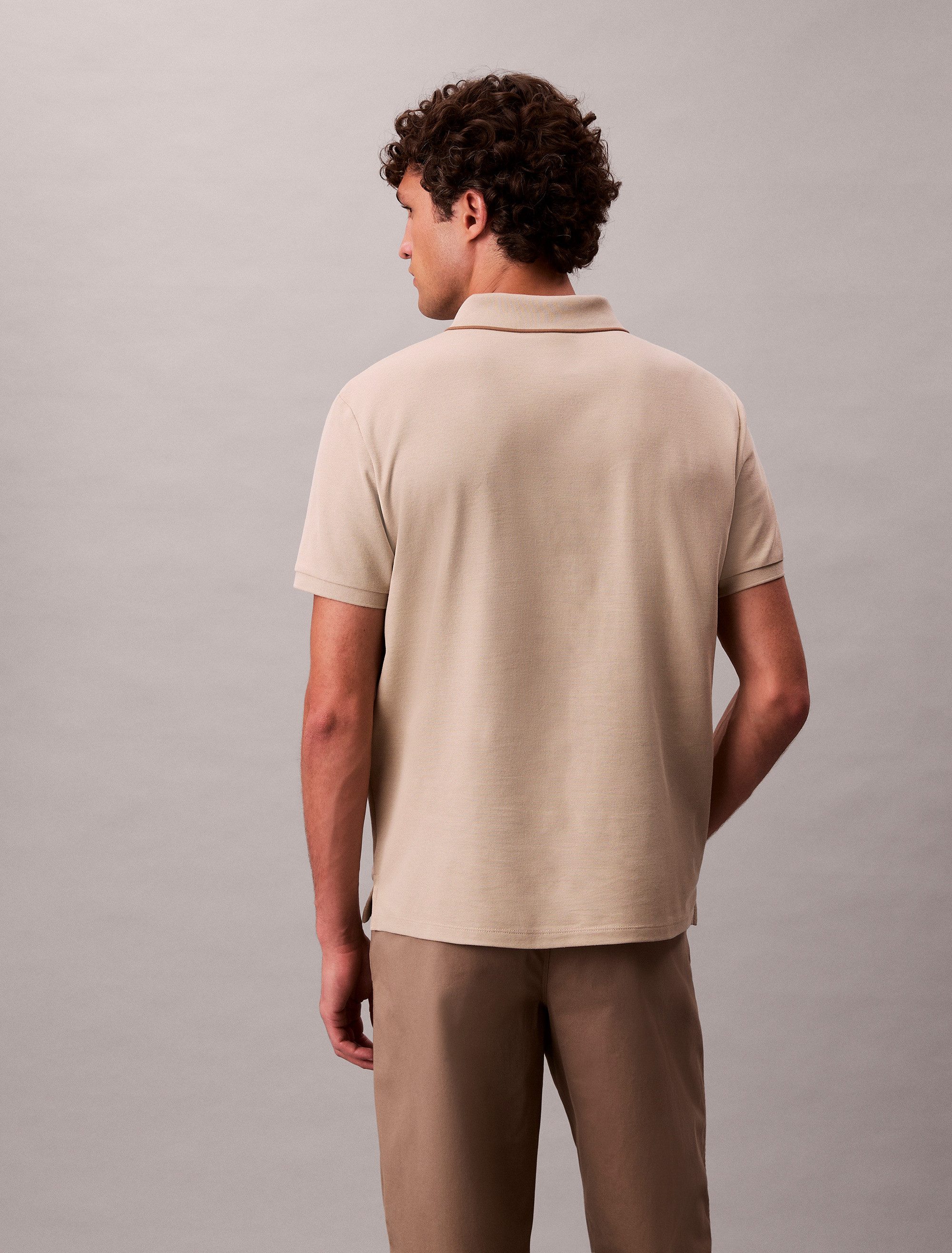 Calvin Klein Poloshirt SS RFND PQ TPPD CLSS Mit Rundhalsausschnitt günstig online kaufen