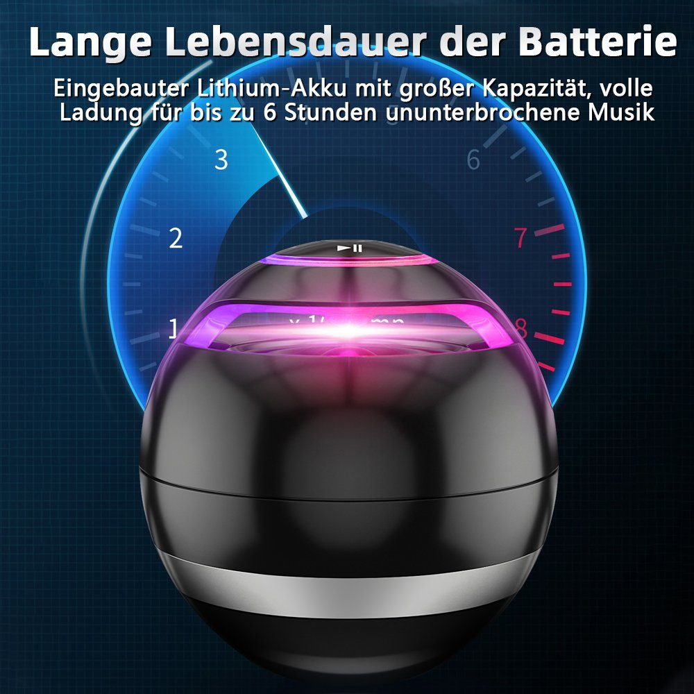 Subwoofer) (WiFi), (WLAN MDHAND rosa Bluetooth-Lautsprecher Bluetooth-Lautsprecher Kompakter