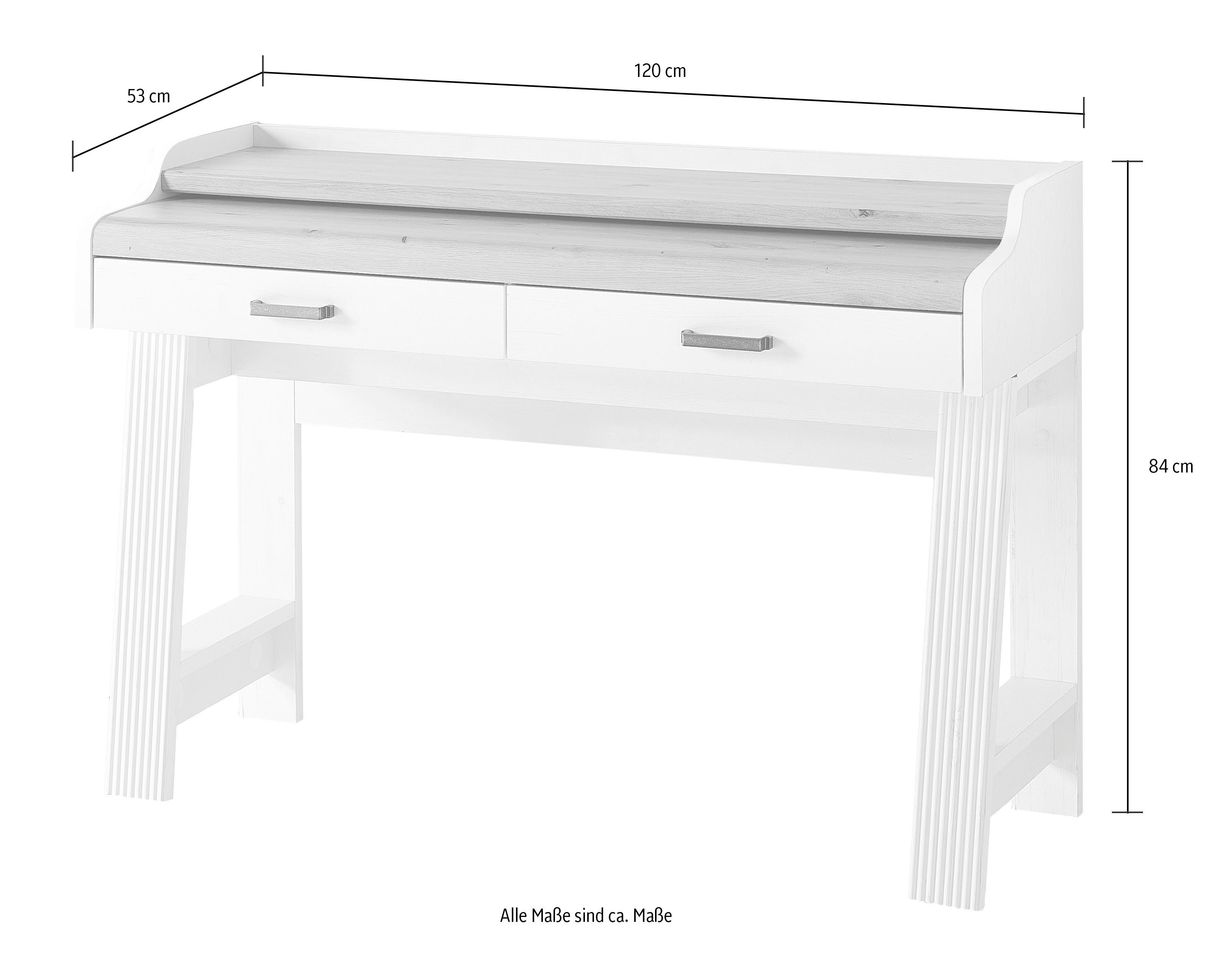 Tischplatte Konsolentisch Artisan | graphit; graphit Innostyle (1-St) Eiche