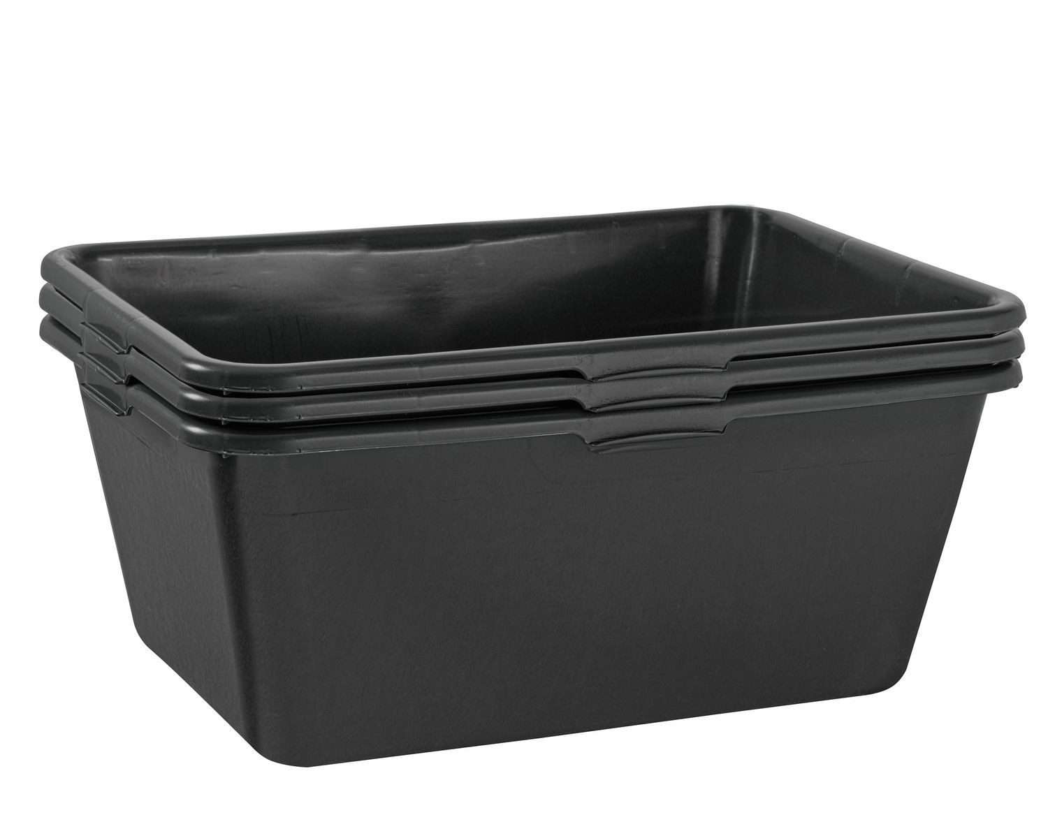 BURI Ведро раствора 3x Mörtelkasten 90 Liter Mörtelwanne 80x60cm Ведро раствора extra robust, (3-tlg)