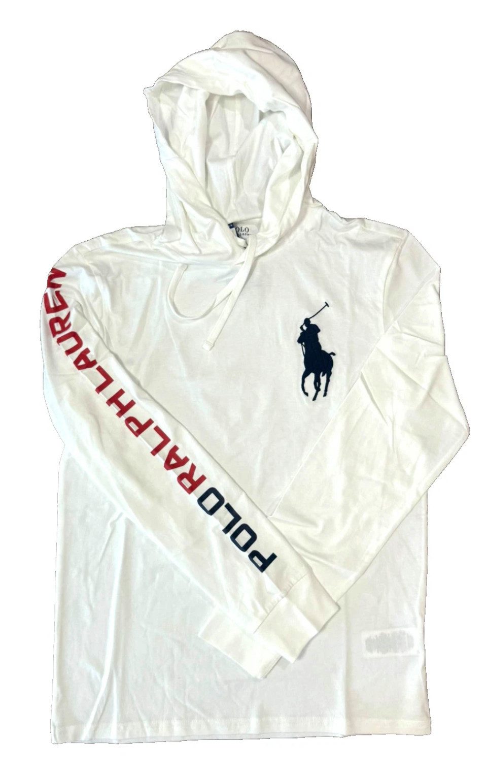 Longsleeve Hooded Longsleeve T-Shirt Shirt Usa Big Pony Hoodie Top