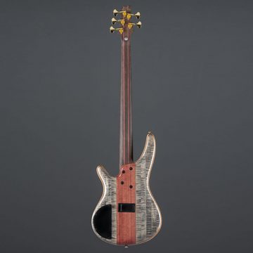 Ibanez E-Bass, Premium SR5CMDX-BIL Black Ice Low Gloss - E-Bass