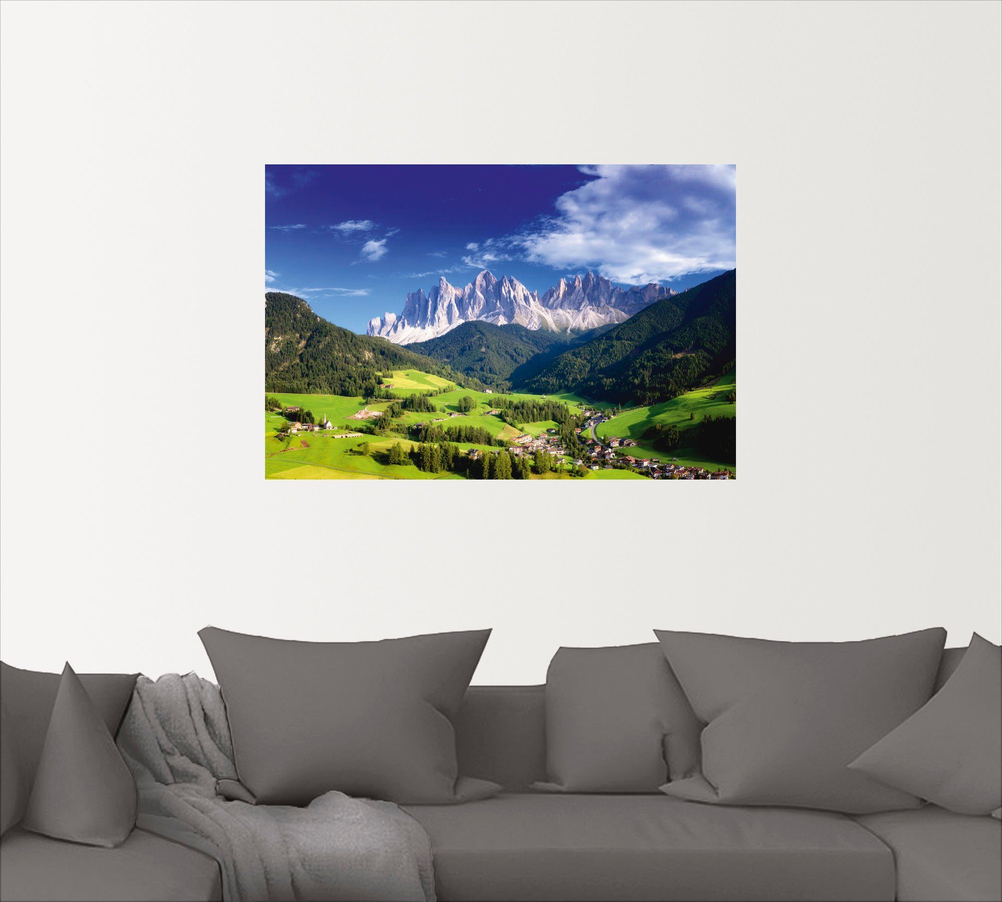 Artland Wandbild »Südtirol«, Berge & Alpenbilder (1 Stück), in vielen Größen & Produktarten - Alubild / Outdoorbild für den Außenbereich, Leinwandbild, Poster, Wandaufkleber / Wandtattoo auch für Badezimmer geeignet-kaufen