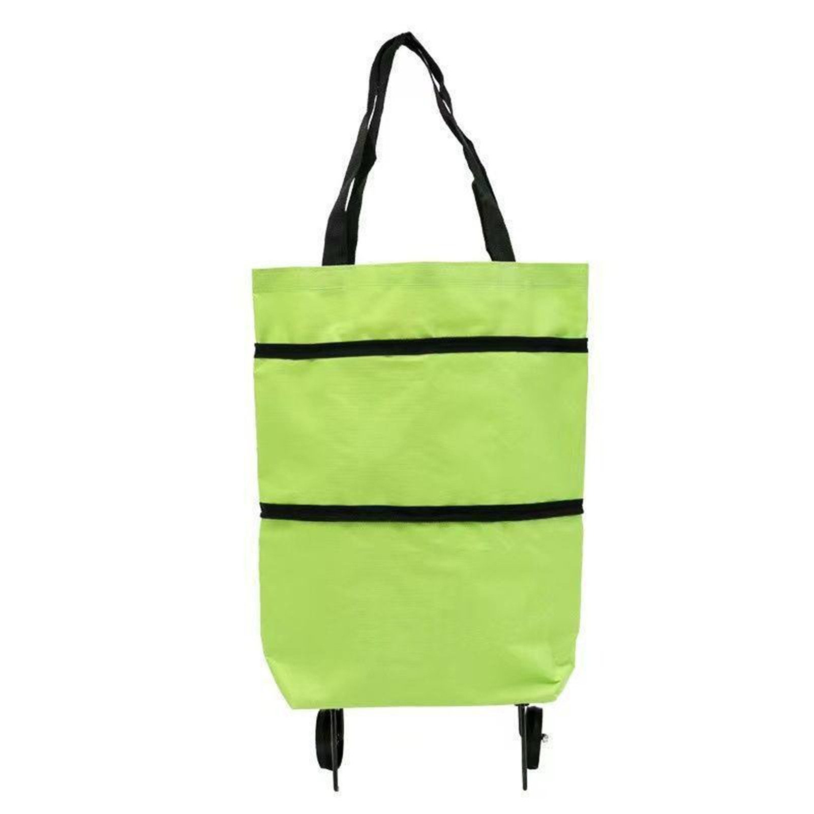 Jumpeak Einkaufstrolley Einkaufstrolley Klappbar, 3 in 1 Shopping Trolley, Handwagen, Robust & wasserdicht, geräuscharme Rollen, als Rucksack tragbar