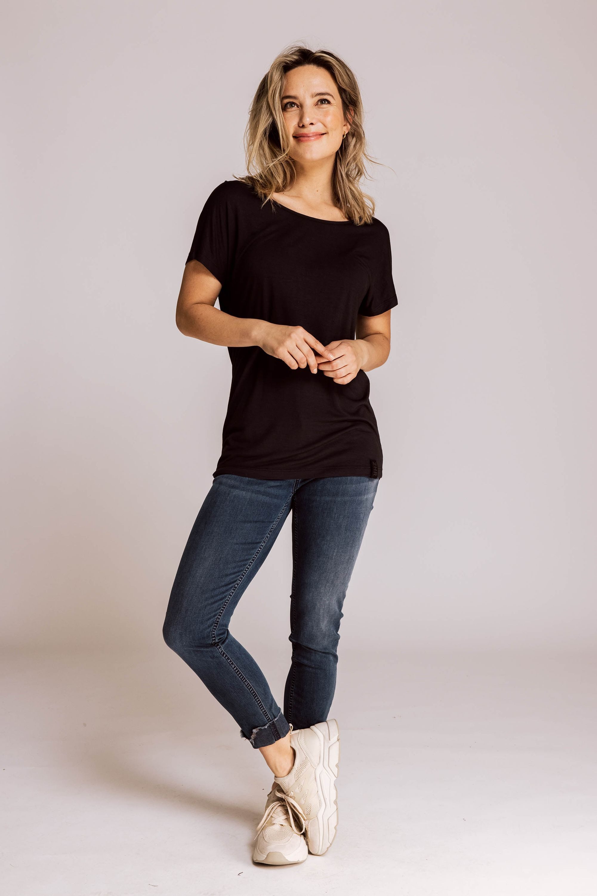 Zhrill T-Shirt T-Shirt ZHSHELLY SUNDREAM Schwarz günstig online kaufen