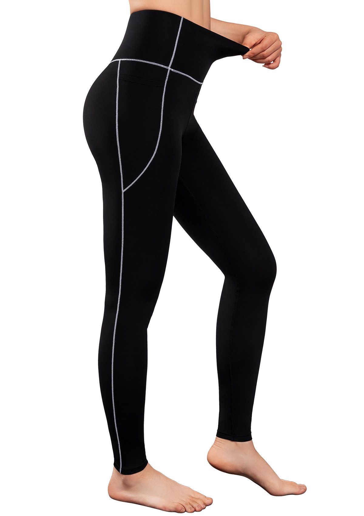 Yvette Leggings damen sport Lang Sporthose, E110702A19 günstig online kaufen