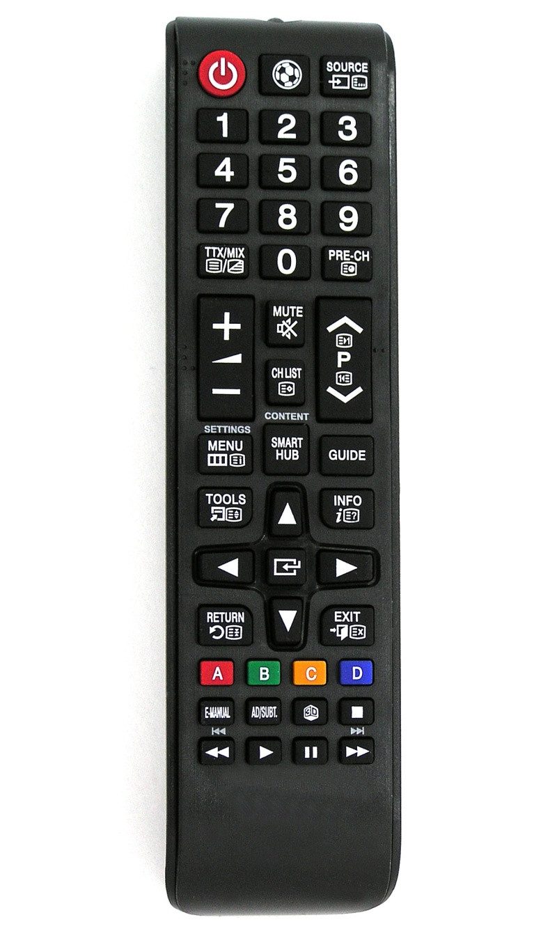 Alltro Ersatz Fernbedienung für alle Samsung Fernseher TV Fernbedienung