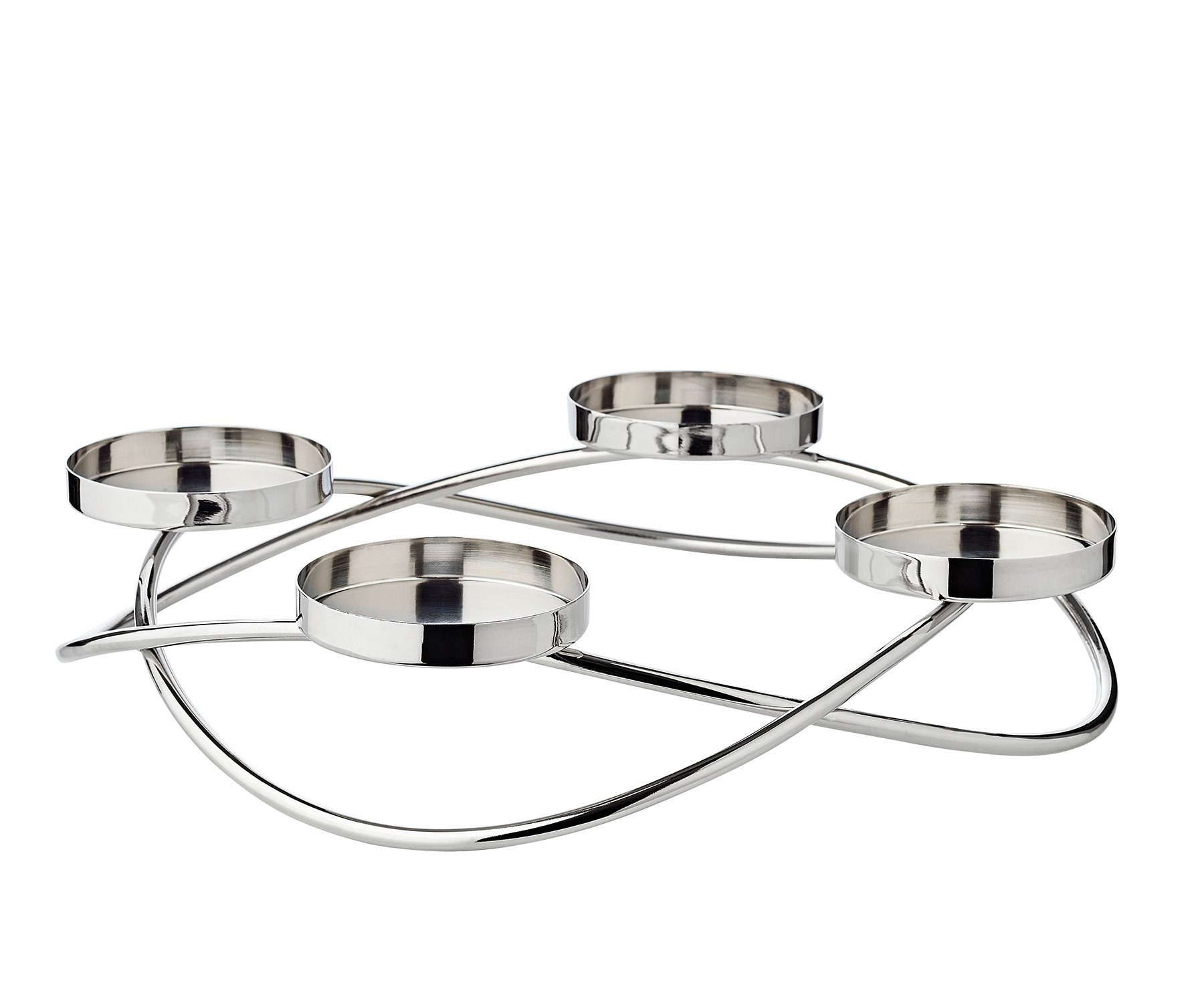 EDZARD Adventskranz Alva, (33 cm) Kerzenhalter für Stumpenkerzen, Adventsle günstig online kaufen