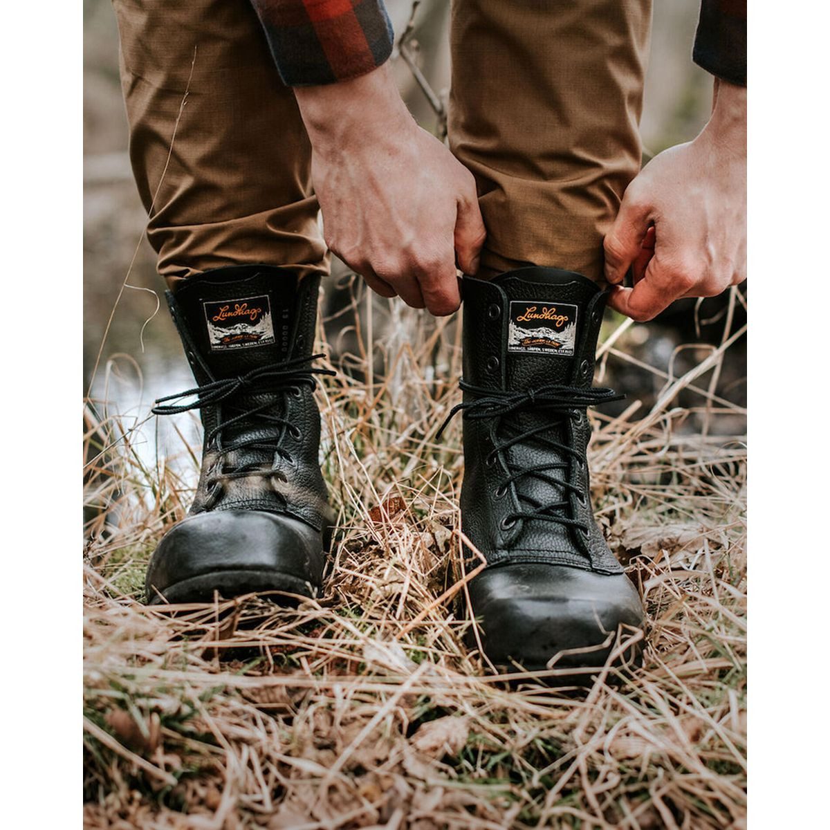 Lundhags Park Hikingschuh Technischer Mid Cut Boot für anspruchsvolle Wanderungen mit