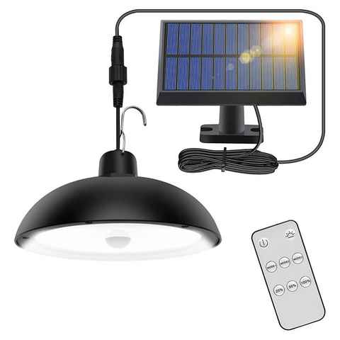 Vicbuy LED Solarleuchte, Solarlampen Außen IP65 Wasserdicht mit Fernbedienung